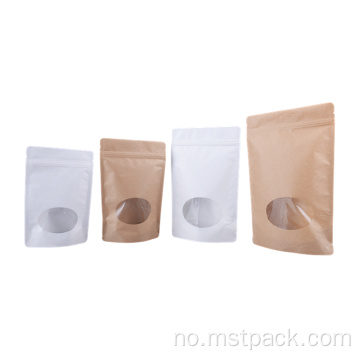Kraft Paper Stocks Bag tilpasset design